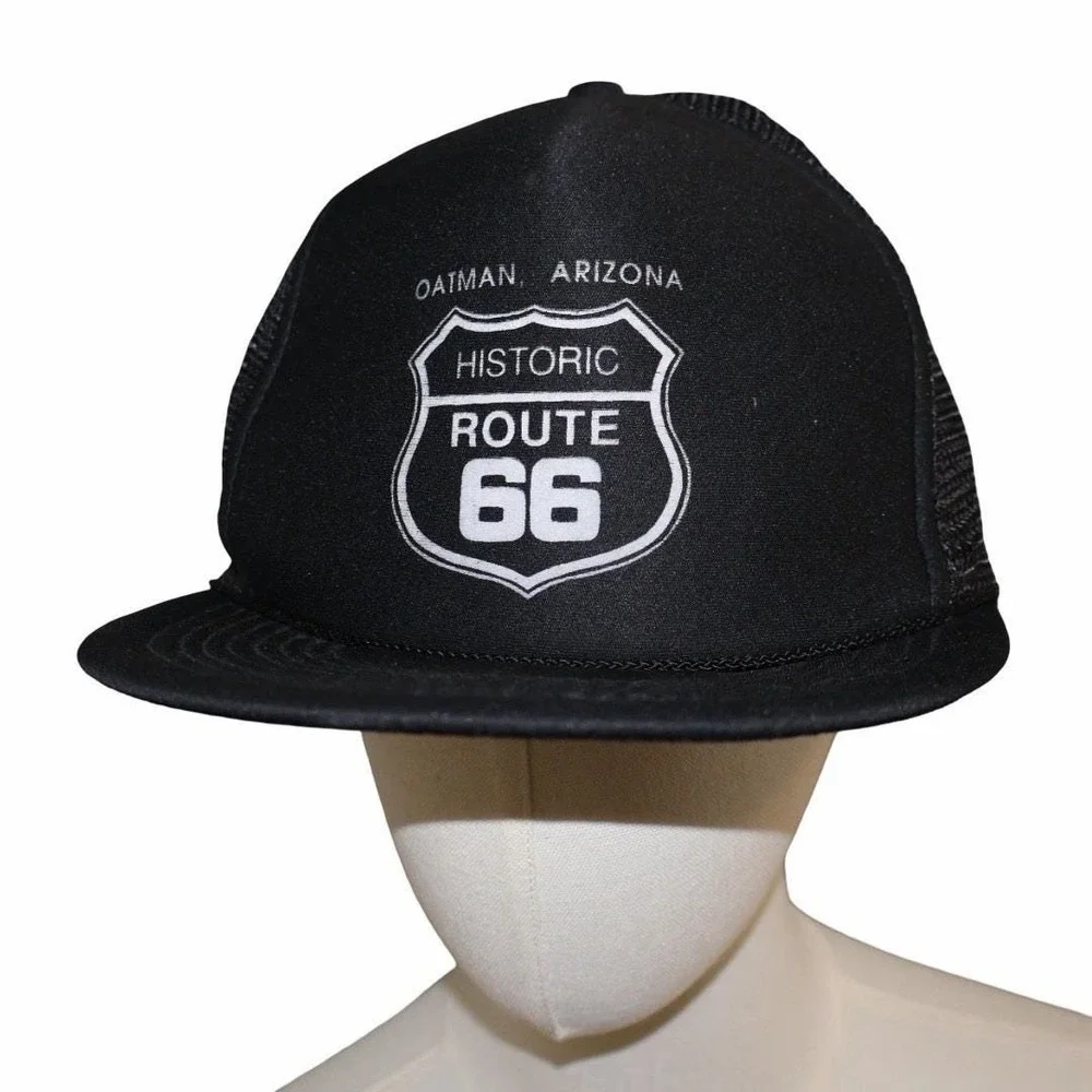 Snapback black mesh